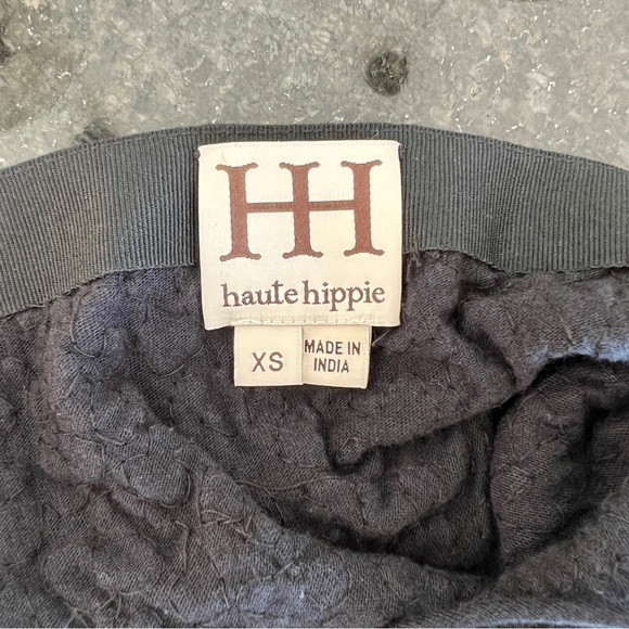 Haute Hippie Black Sequin Strapless Tube Top Size XS - Picture 7 of 10